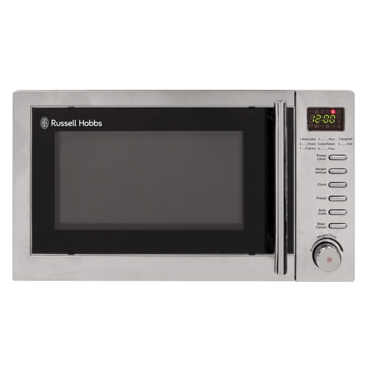 Russell Hobbs RHM2048SS 20L 800W Freestanding Digital Microwave in Stainless Steel
