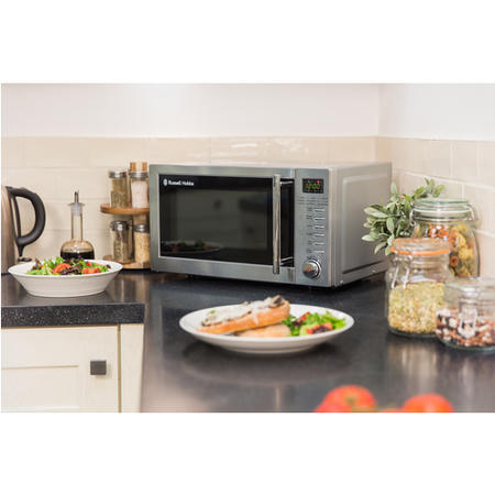 Russell Hobbs RHM2048SS 20L 800W Freestanding Digital Microwave in Stainless Steel