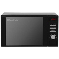 Refurbished Russell Hobbs RHM2064B Heritage 20L Digital Microwave Oven - Black