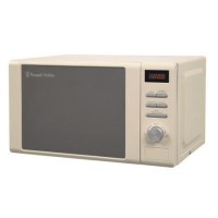 GRADE A1 - Russell Hobbs RHM2064C 20L 800W Freestanding Digital Microwave - Cream