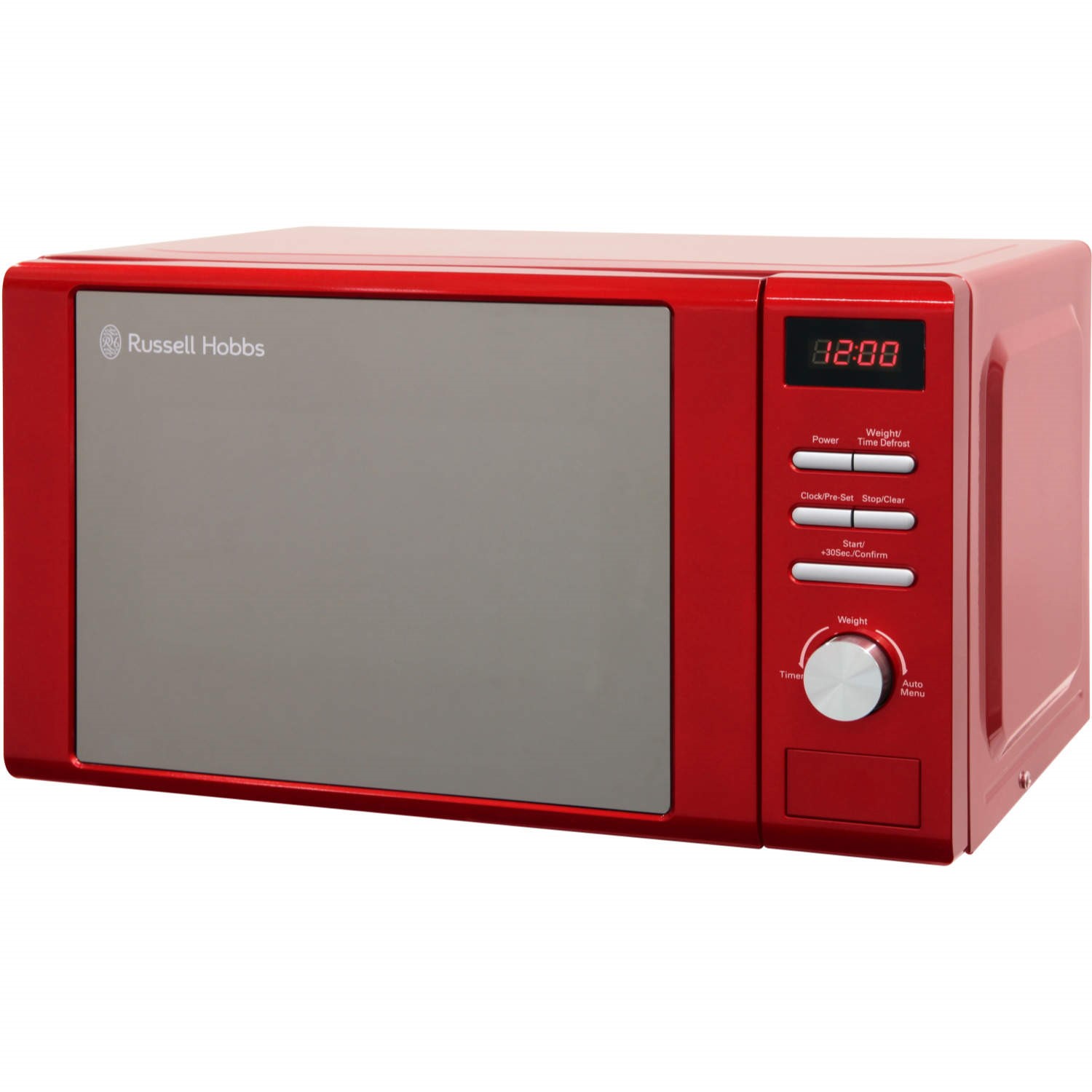 Russell Hobbs Heritage 20L Digital Microwave Oven - Red