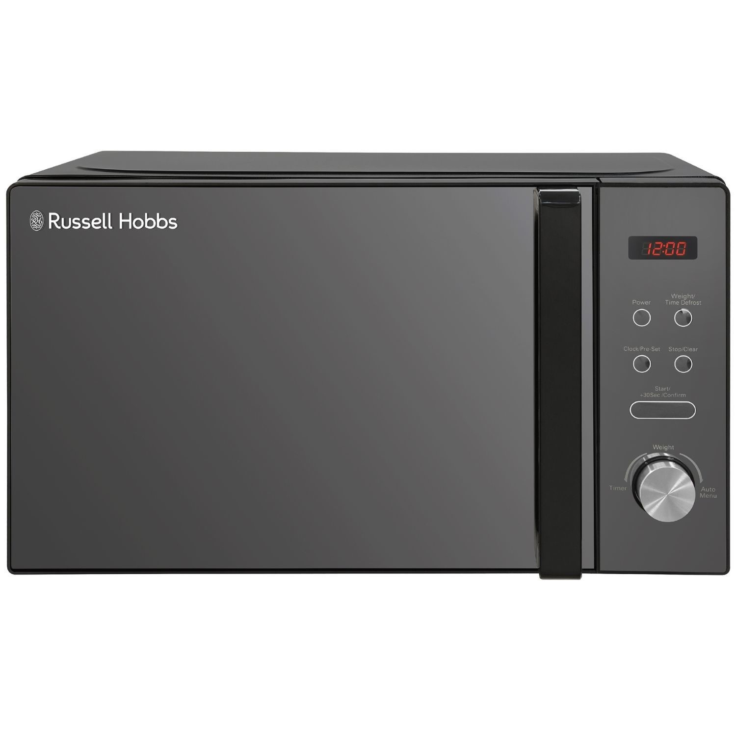 Russell Hobbs RHM2076B 800W 20L Digital Microwave - Black - Image 3