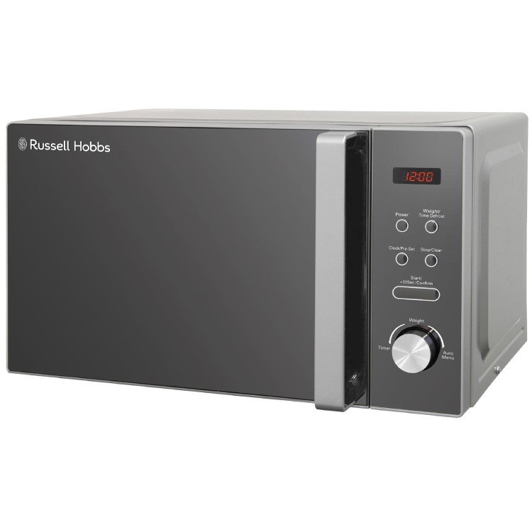 Russell Hobbs 20L Freestanding Solo Digital Microwave - Silver