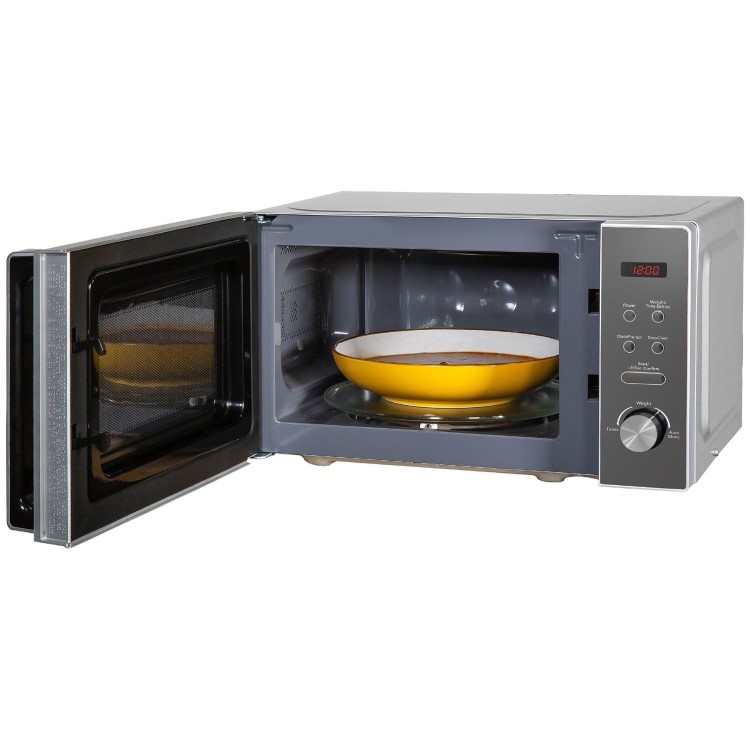 Russell Hobbs 20L Freestanding Solo Digital Microwave - Silver