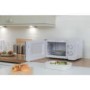 Russell Hobbs RHM2077 20L 800W Freestanding Manual Microwave in White