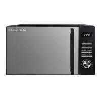 Russell Hobbs RHM2346B Black Digital Microwave – 23L 800W Microwave with Auto Cook & Modern Touch Controls