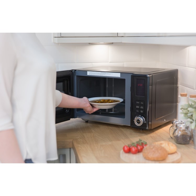 GRADE A2 - Russell Hobbs RHM2362B-G 23L Digital Microwave - Black