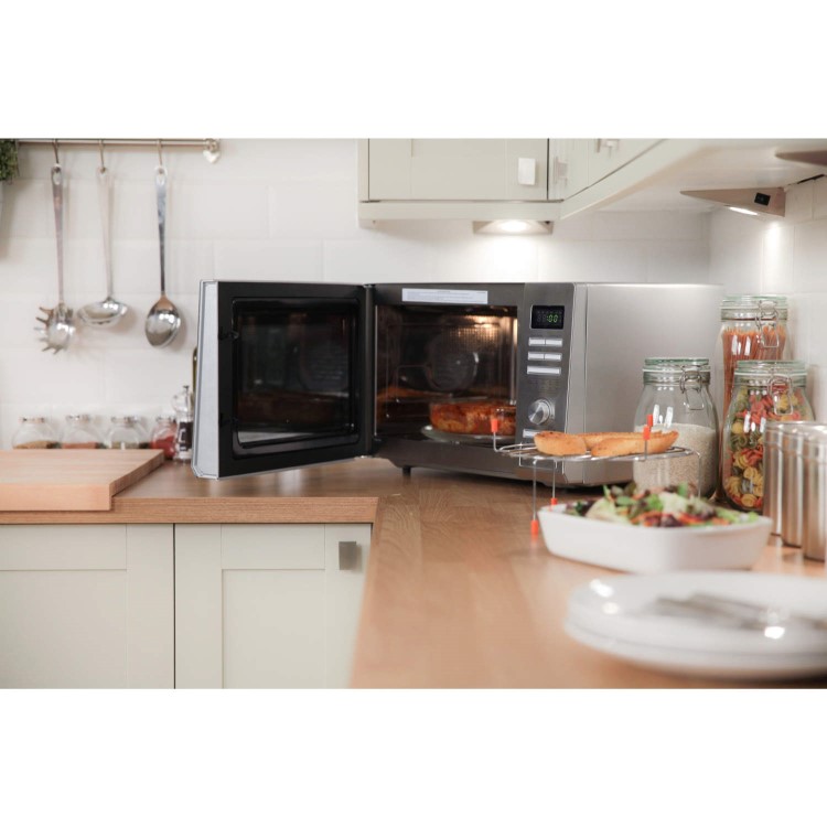 GRADE A2 - Russell Hobbs RHM3002 30L Digital Combination  Microwave - Stainless Steel