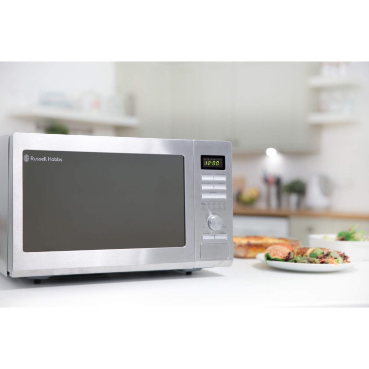 GRADE A2 - Russell Hobbs RHM3002 30L Digital Combination  Microwave - Stainless Steel
