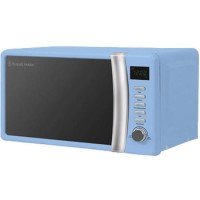 GRADE A1 - Russell Hobbs RHMD702BL 17 L Pastel Blue Digital Microwave Oven