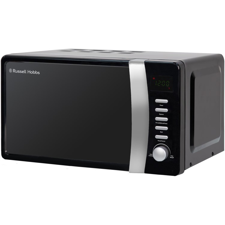 GRADE A1 - Russell Hobbs RHMD702B Colours 17 Litre Black Digital Microwave