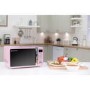 Russell Hobbs RHMD702PK 17L 700W Freestanding Digital Microwave in Pastel Pink