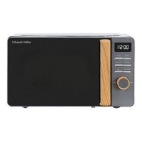 Refurbished Russell Hobbs RHMD714G Scandi 17L 700W Digital Microwave Oven Grey