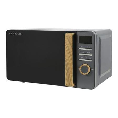 Refurbished Russell Hobbs RHMD714G Scandi 17L 700W Digital Microwave Oven Grey