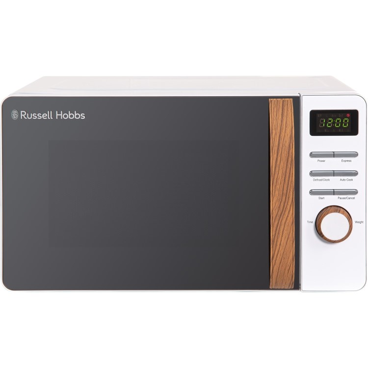 GRADE A2 - Russell Hobbs RHMD714 Scandi 17L Digital Microwave - White