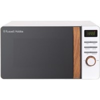 GRADE A2 - Russell Hobbs RHMD714 Scandi 17L Digital Microwave - White