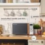 GRADE A2 - Russell Hobbs RHMD714 Scandi 17L Digital Microwave - White