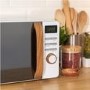 GRADE A2 - Russell Hobbs RHMD714 Scandi 17L Digital Microwave - White