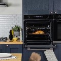 Russell Hobbs Electric Single Oven & Microwave - Black