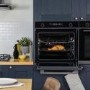 Refurbished Russell Hobbs RHMEO7202DS 60cm Single Built In Electric Oven & Microwave Black
