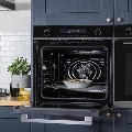 Russell Hobbs Electric Single Oven & Microwave - Black