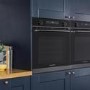 Refurbished Russell Hobbs RHMEO7202DS 60cm Single Built In Electric Oven & Microwave Black