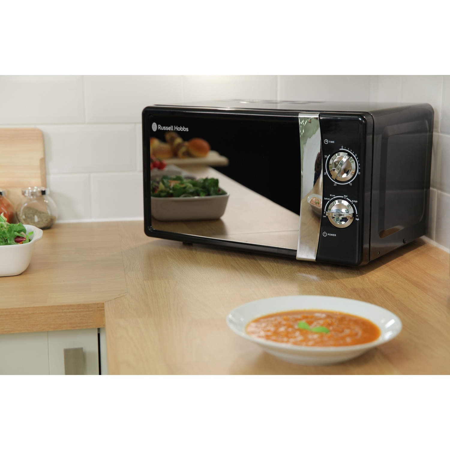 Russell Hobbs RHMM701B 17L Microwave Black 5060210928735 eBay