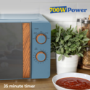 Russell Hobbs 17L Freestanding Solo Microwave - Blue