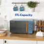 Russell Hobbs 17L Freestanding Solo Microwave - Blue