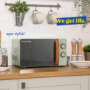 Russell Hobbs 17L Freestanding Solo Microwave - Matt Green