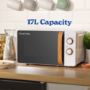 Russell Hobbs 17L Freestanding Solo Microwave - White