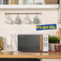 Russell Hobbs 17L Freestanding Solo Microwave - White