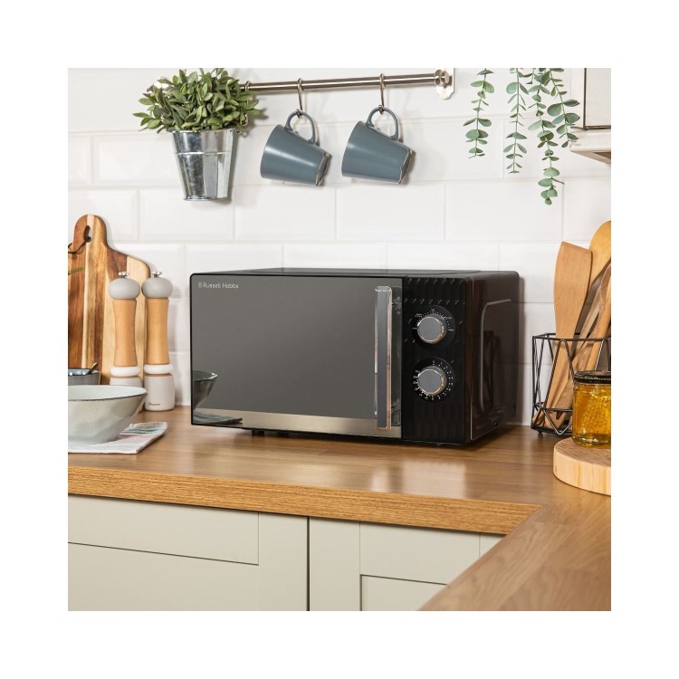 Russell Hobbs 17L Honeycomb Microwave - Black