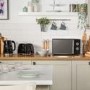 Russell Hobbs 17L Honeycomb Microwave - Black
