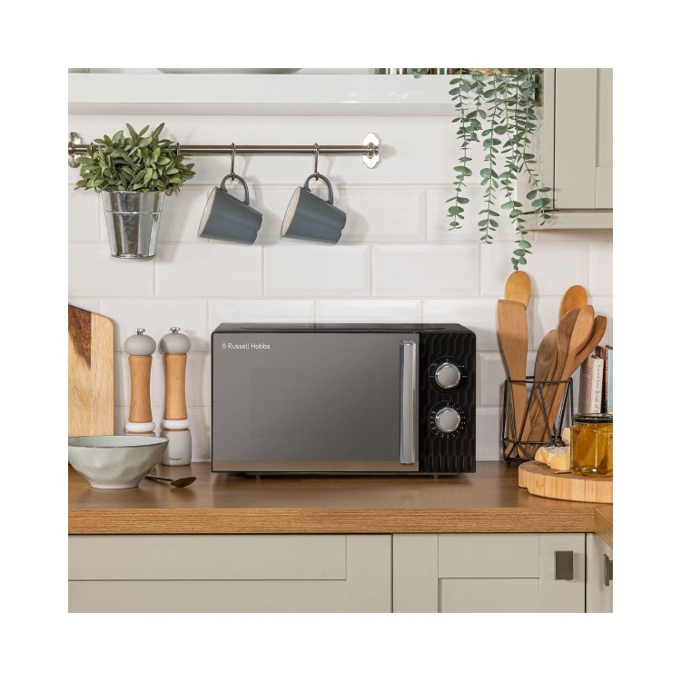 Russell Hobbs 17L Honeycomb Microwave - Black
