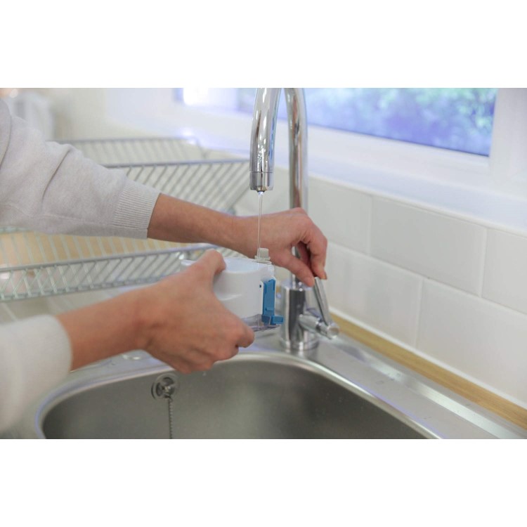 Russell Hobbs RHMSM3002 Steam & Clean 11 in 1 Multifunctional Steam Mop White And Turqoise