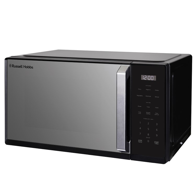 Russell Hobbs RHMT2512B 25L Digital Microwave Oven Black 900W Auto Cook & Defrost