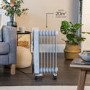 Russell Hobbs 1.5KW 7 fin  Oil Filled Radiator with 3  Heat Setting and Thermostatic Controls