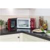 Russell Hobbs RHRETMD706R 17L 700W Retro Design Freestanding Digital Microwave in Red