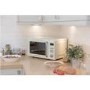 Russell Hobbs RHRETMD806C Retro 17 Litre 800 Watt Digital Freestanding Microwave - Cream