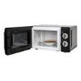 Refurbished Russell Hobbs RHRETMM705B 17L 700W Retro Design Freestanding Manual Microwave in Black