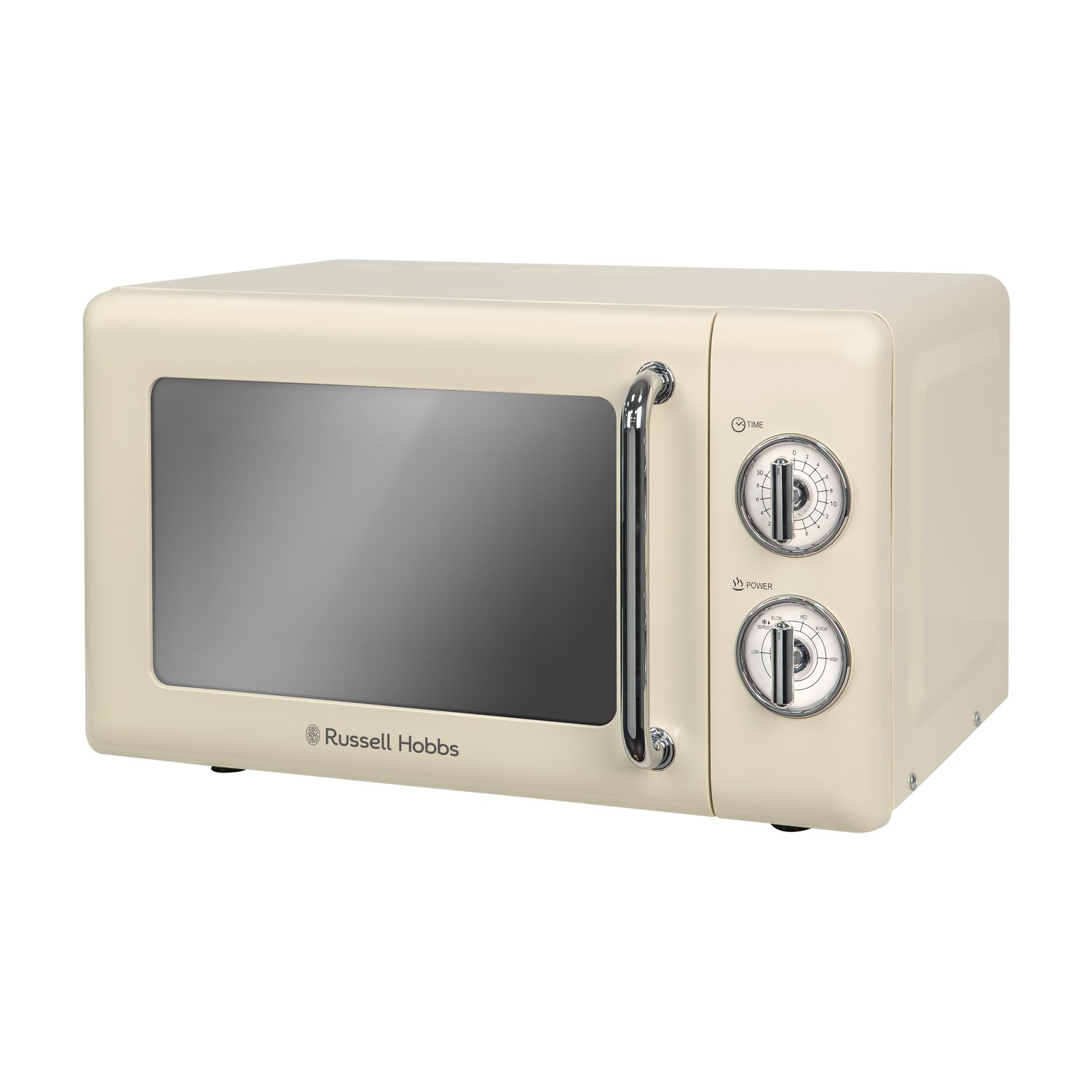 Russell Hobbs RHRETMM705C Retro 17L Microwave Oven Cream