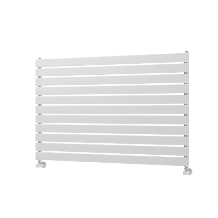 Riace White Flat Designer Radiator 770x1200mm Single Panel 3519 BTU