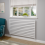 Riace White Flat Designer Radiator 770x1400mm Single Panel 4072 BTU
