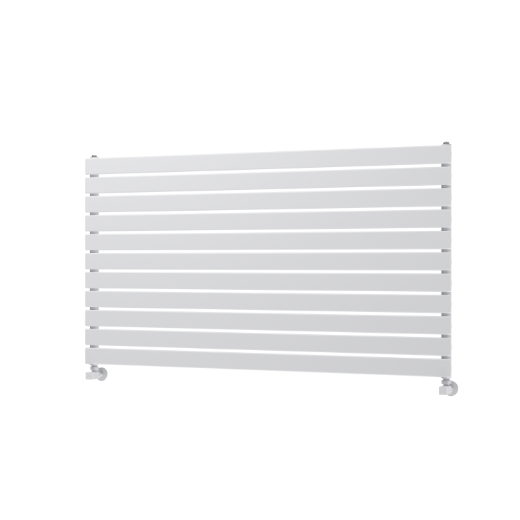 Riace White Flat Designer Radiator 770x1400mm Single Panel 4072 BTU