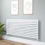 Riace White Flat Designer Radiator 770x1800mm Single Panel 5215 BTU