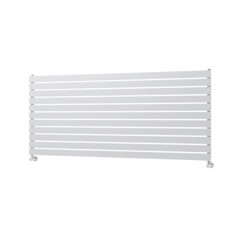 Riace White Flat Designer Radiator 770x1800mm Single Panel 5215 BTU