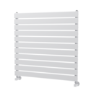 Riace White Flat Designer Radiator 770x800mm Single Panel 2430 BTU