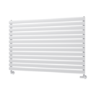 Sorrento White Oval Designer Radiator 767x1200mm Single Panel 3724 BTU