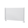 Ventura White Oval Unique Designer Radiator 595x1000mm Single Panel 3072 BTU